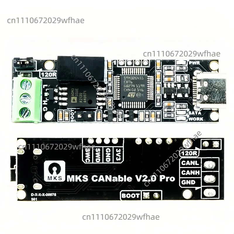 MKS CANable 2.0 USB to CAN Adapter for Makerbase MKS CANable V1.0 Upgrade open-source USB-to-CAN analyzer 3D Printer Accessories