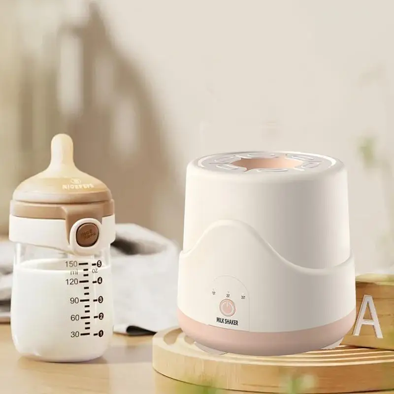 Baby Bottle Shaker Food Grade Baby Electric Constant Temperature Milk Shaker Rechargeable Non-slip Baby Milk Bottle Shaker Baby