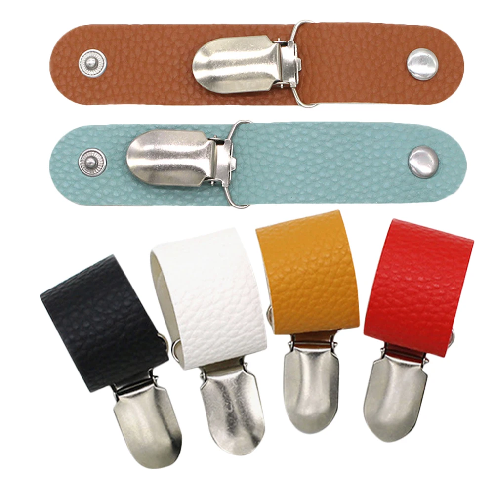 

6pcs Clip Caps Travel Hat Clip Clips PU Travel Accessories Lightweight Portable Bag Holder Storage Organizer