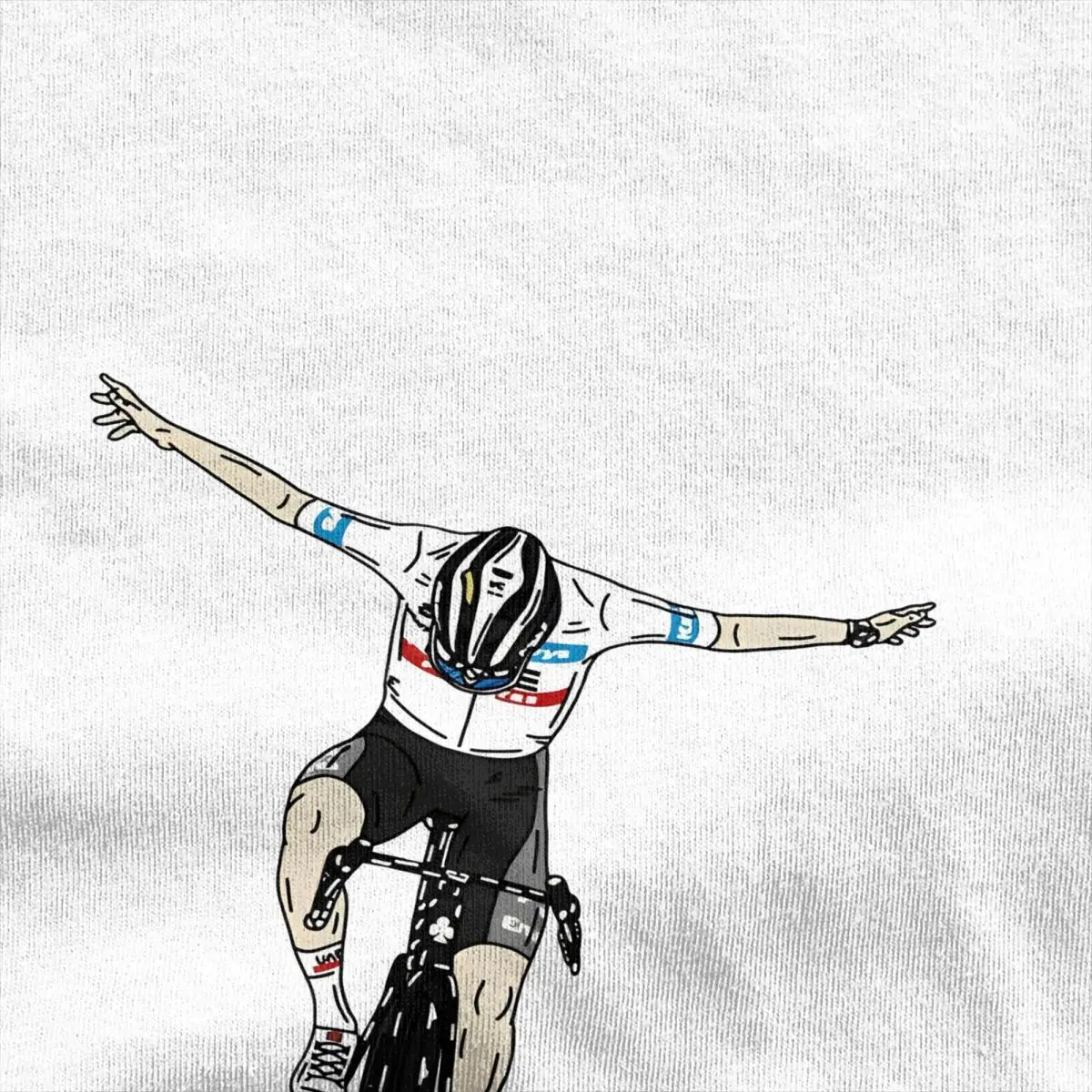 Men\'s Tadej Pogy Cycling Pogi Team T-Shirts Cotton Tees Summer Tour-De France Short-Sleeved T Shirt O-Neck Tee Shirt