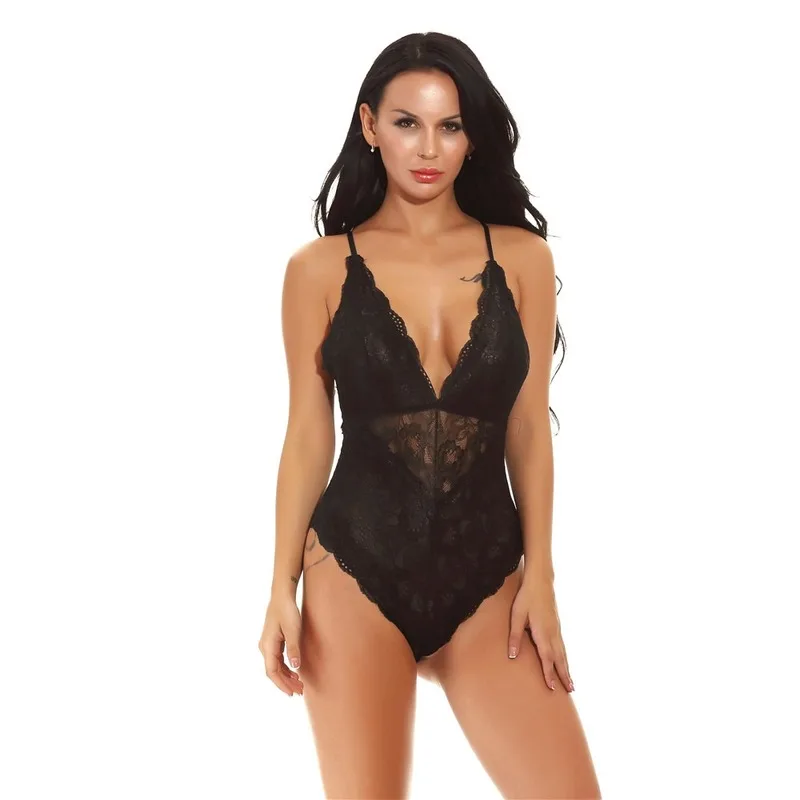 

Sexy Bodysuit Porno Lace See Through Teddy Lingere Erotic Temptation Underwear Sex Costume Flirting Clothes Body Suits