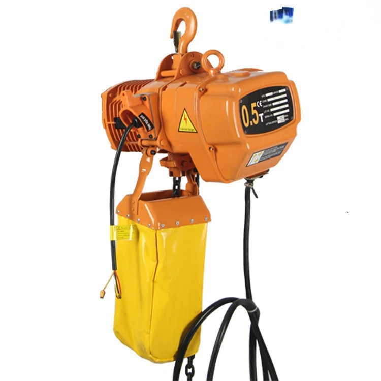 Sell Like Hot 2022 best selling CE approved single speed 1 ton electric chain hoist