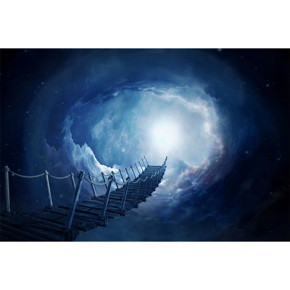 Fondos mágicos de cuentos de hadas para niños, decoración de fotografía para fiesta de cumpleaños, libros, puente de ensueño, fotomatón personalizado