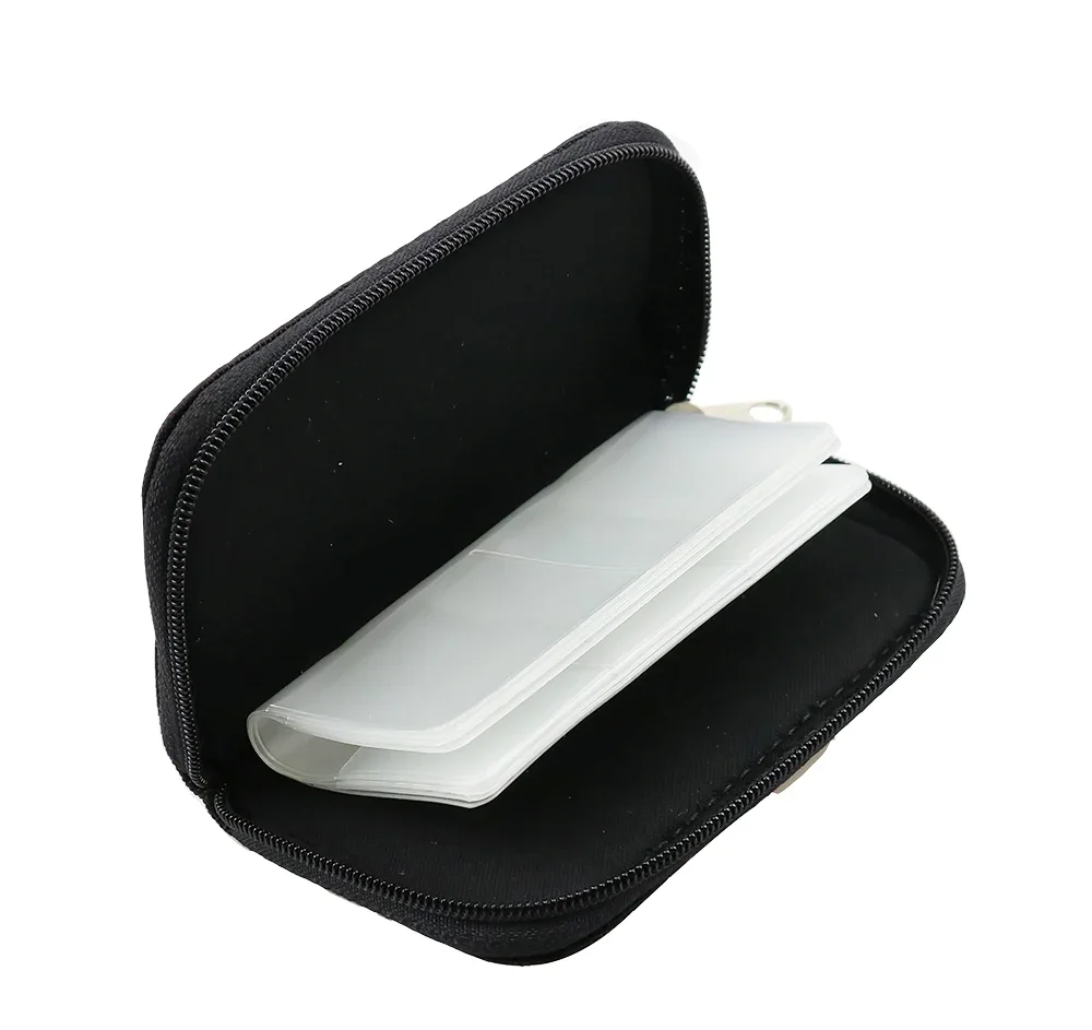 Memory Card Case Fits up to 44x SD, SDHC, Micro SD, Mini SD and 4x CF - Holder with 22 Slots 8 Pages For Storage and Travel