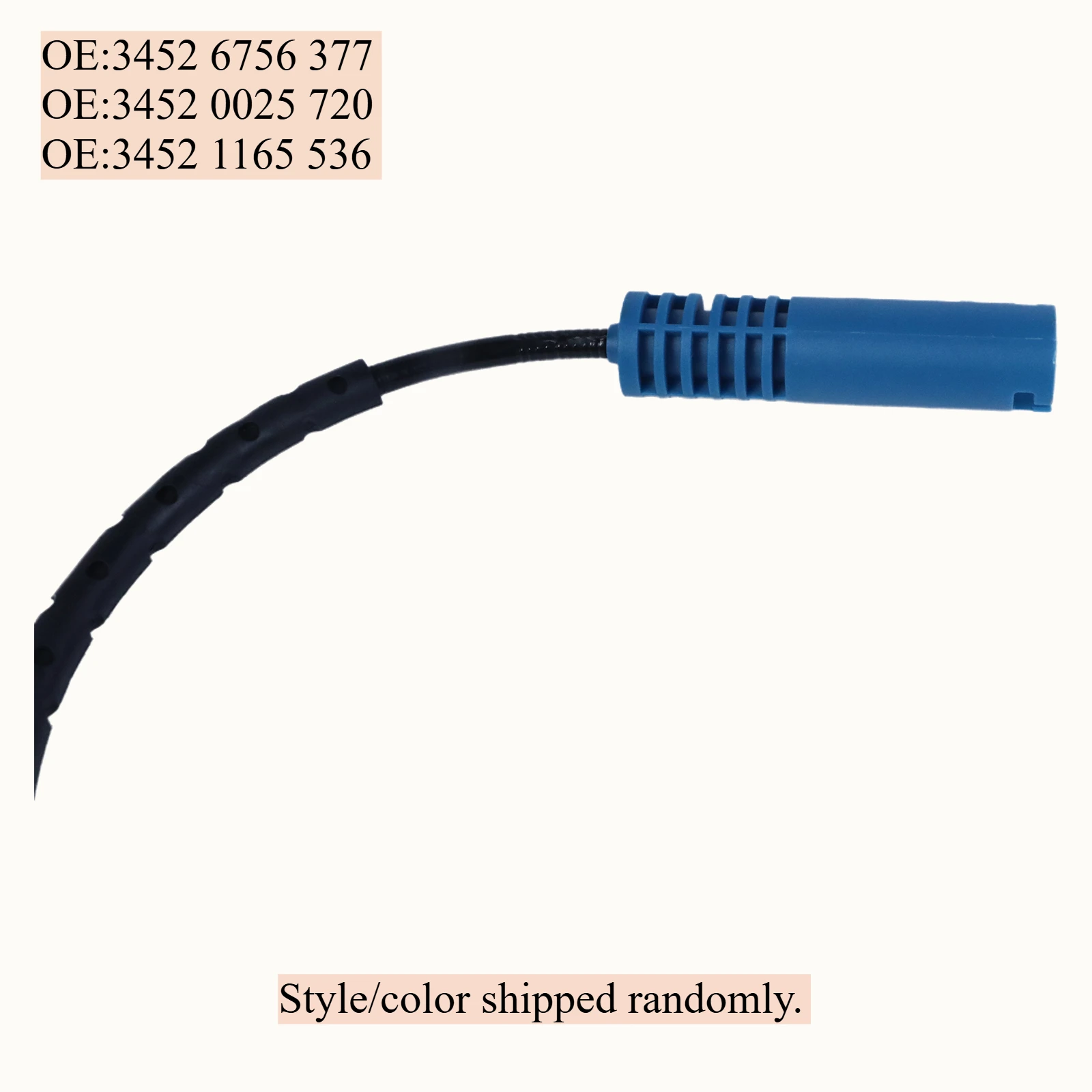Rear Left Right ABS Wheel Speed Sensor For BMW E39 528i 530d 530i 535i 540i 540iP M5 520d 520i 523i 525d 525i, 34526756377 - view 3