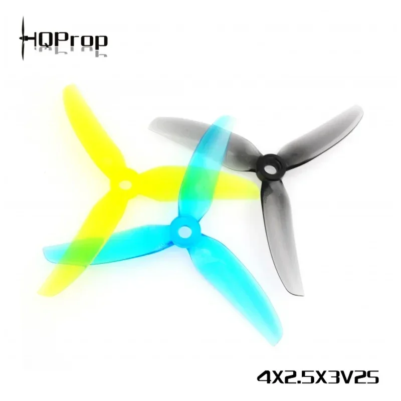 

10Pairs(10CW+10CCW) HQPROP 4X2.5X3V2S 4025 3-Blade Propeller (Random Color)