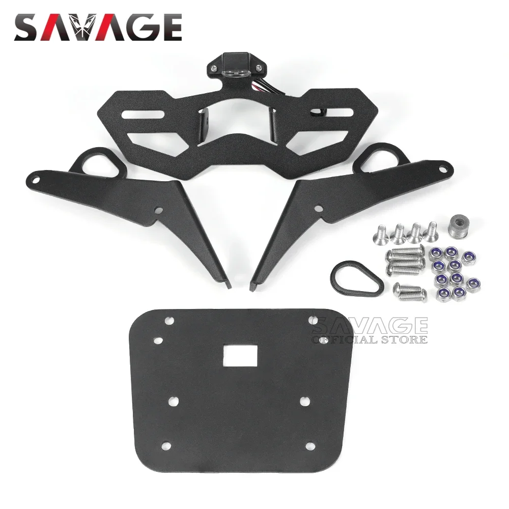 Tail Tidy Fender Eliminator For YAMAHA YZF R3 R25 MT-03 MT-25 MT03 MT25 Motorcycle Registration License Plate Holder LED Light