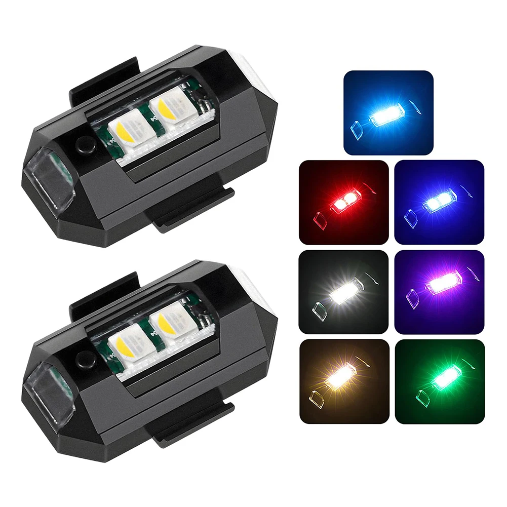 2PCS Mini Led Strob… - image