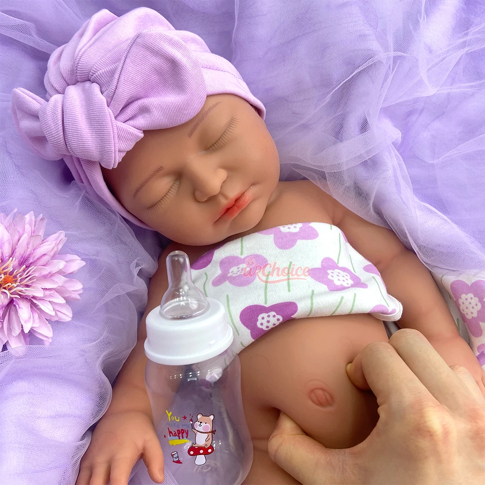 22인치 손으로 만든 생활 실리콘 재태어난 아기 소녀는 아이들을 잃은 사람들을 위한 부드러운 편안함 인형을 사용할 수 있습니다