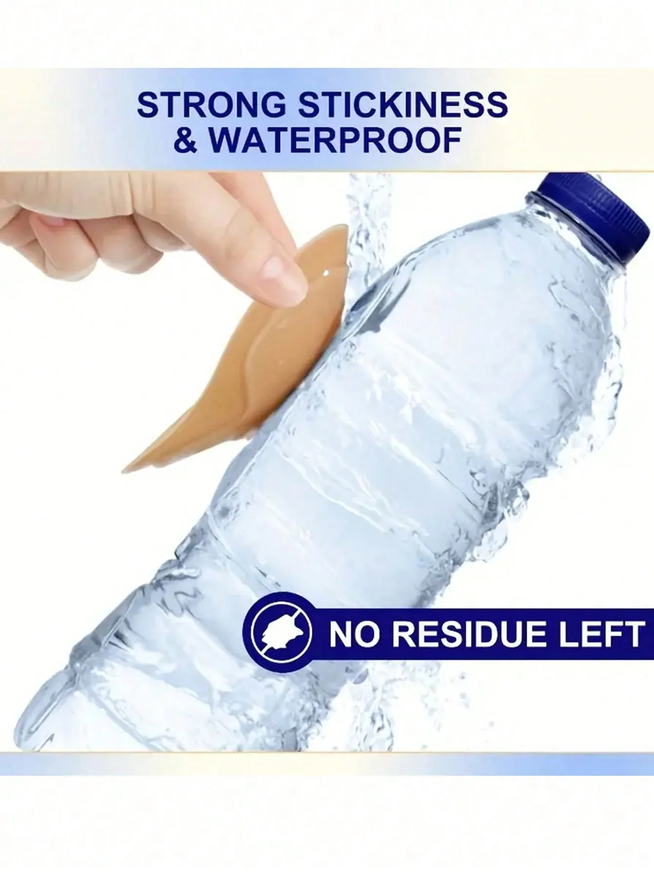 إدراجات تعزيز - وسادات لاصقة على الوجهين لحمالات الصدر الرياضية وملابس السباحة، وإدراجات دفع قابلة للإزالة للبيكيني والملابس الداخلية #6