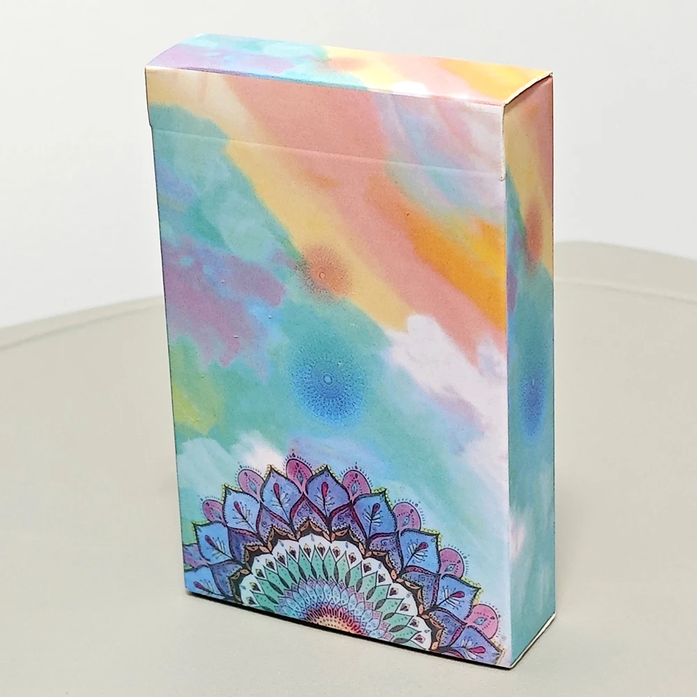 Watercolor Painting Lenormand Deck 42 Pcs Lenormand Cards 9*6cm Rana System