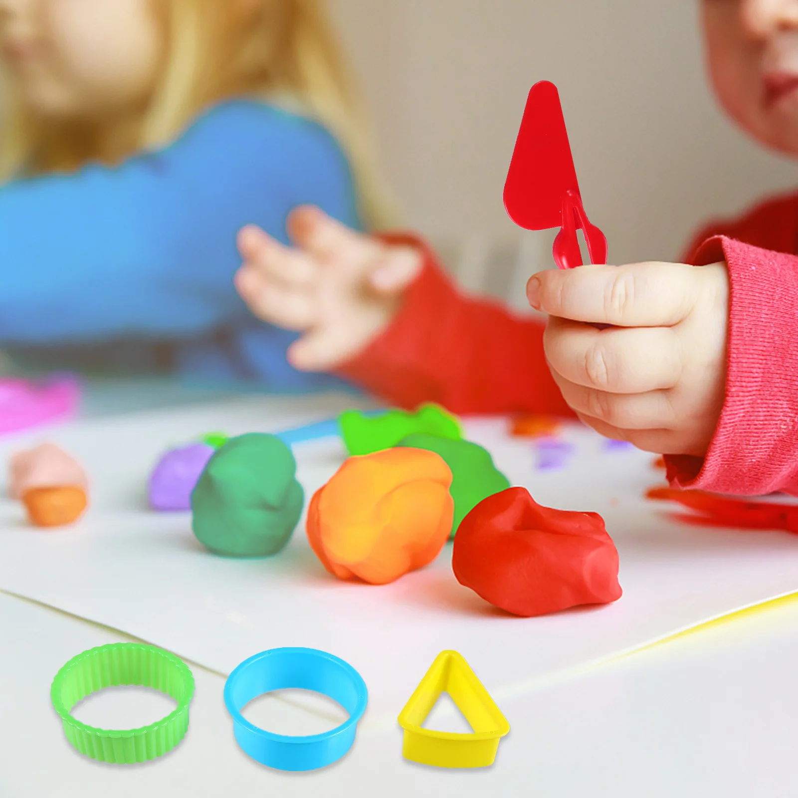 

18Pcs Animal Plasticine Molds Cartoon Creative DIY Clay Set Kids Handmade Educational Color Mud Kit Children Manual Plasticine