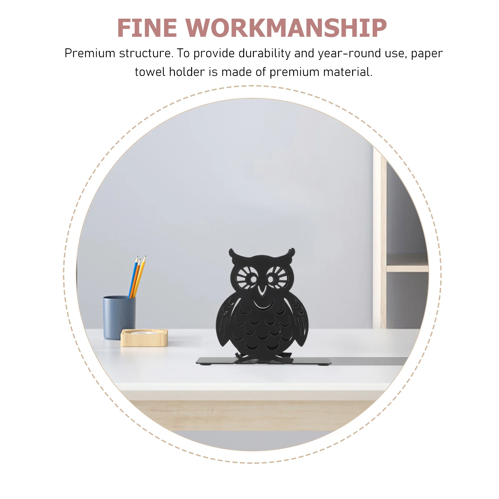 

Stylish Iron Napkin Holder Thanksgiving Christmas Dinner Table Decorative Stand Napkin Holder Dinner Table Decor