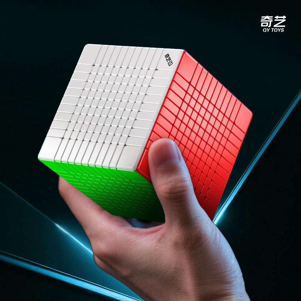 [JudyCube] QIYI 11x11 M 마그네틱 매직 스피드 큐브 전문 Fidget Toys Qiyi 11M Cubo Magico Puzzle
