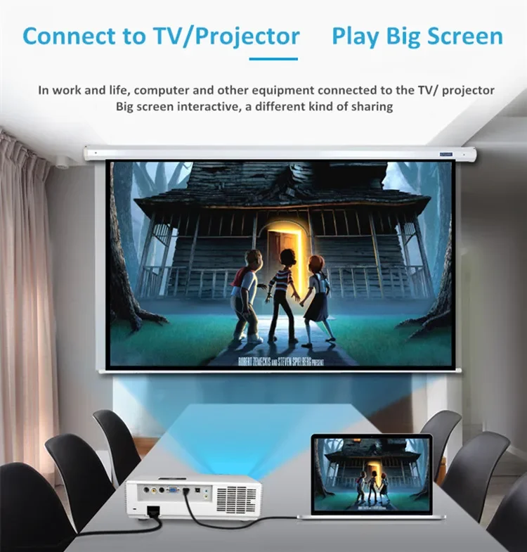 DTECH 4K HDMI Fiber Optical Cable Male to Male 50M HD Video Audio Fiber Optic HDMI Cable