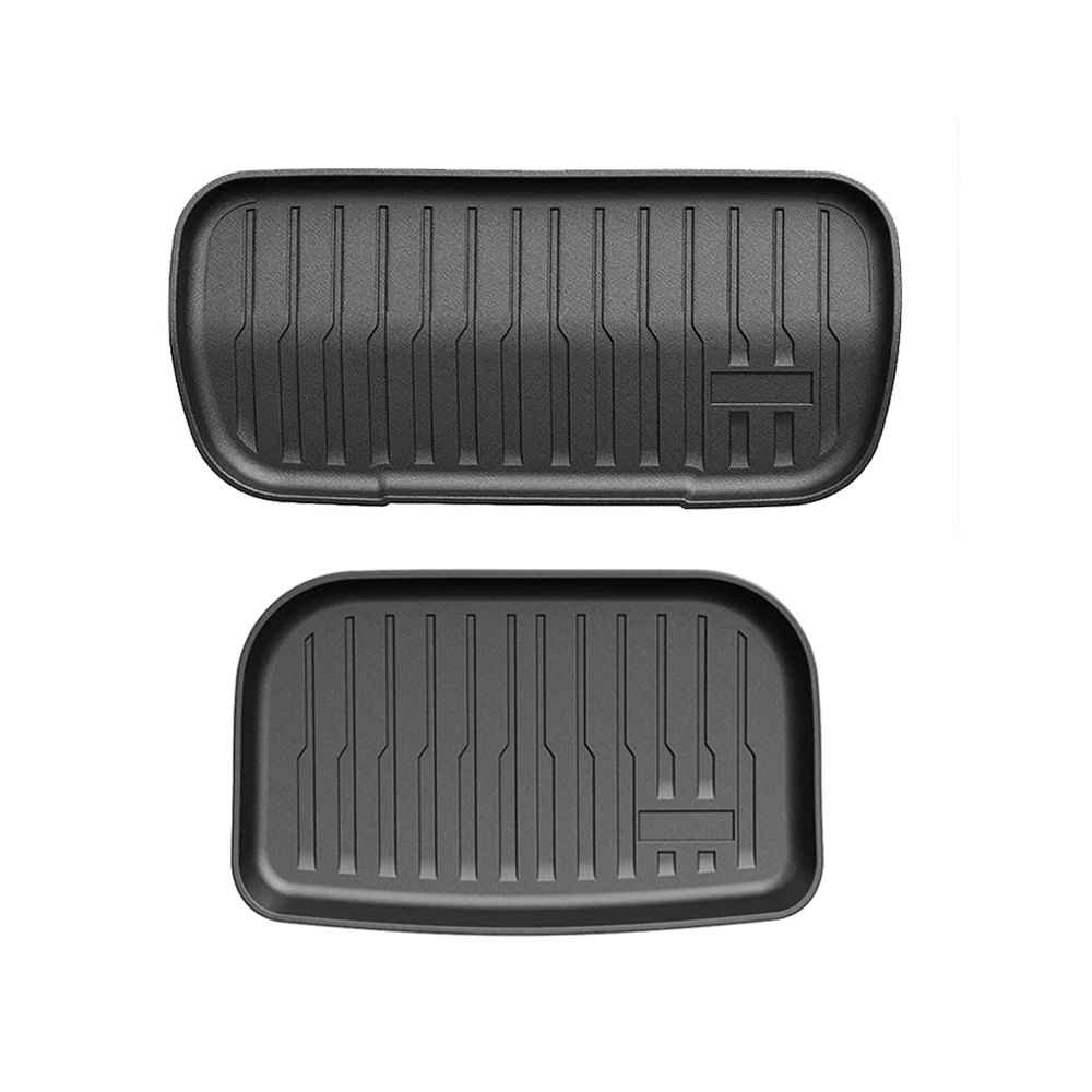 Heenvn For Tesla Model Y Juniper YL 2025-2026 Front Rear Trunk Mat Cargo Liner Waterproof Anti-slip TPE Pad Interior Accessories