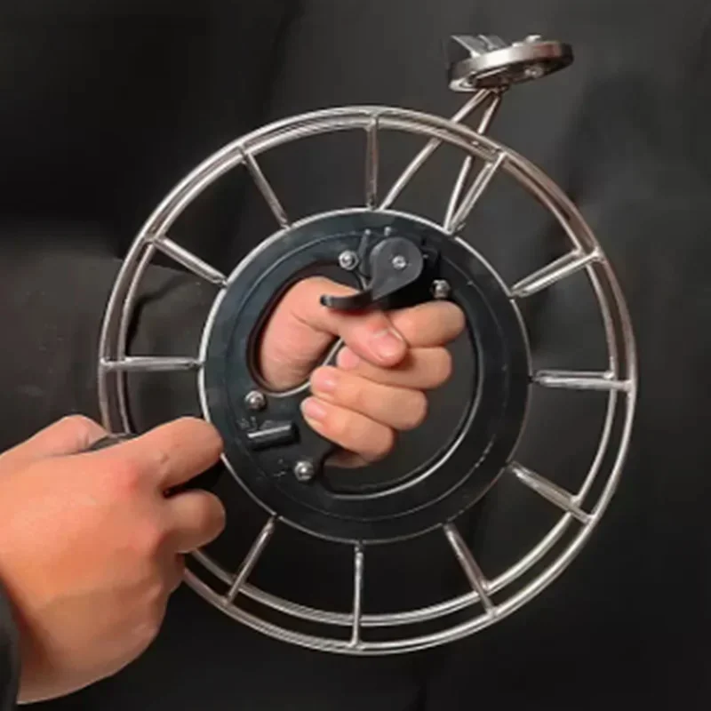 Rueda de pipa grande, carrete de acero inoxidable, pipas voladoras de pulpo, juguete profesional, pipa de viento deportiva, juguetes para niños al aire libre, pipas gigantes