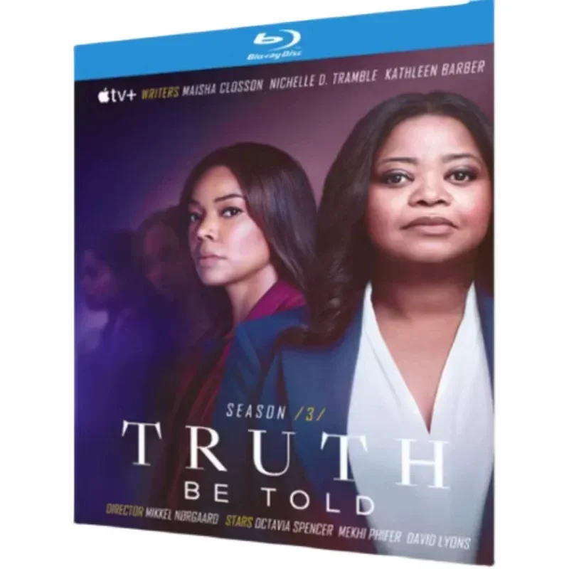 BD Blu-ray Haute Définition, Série d'Action Américaine, Truth Be Told Saisons 1 à 3, Coffret de 6 Disques