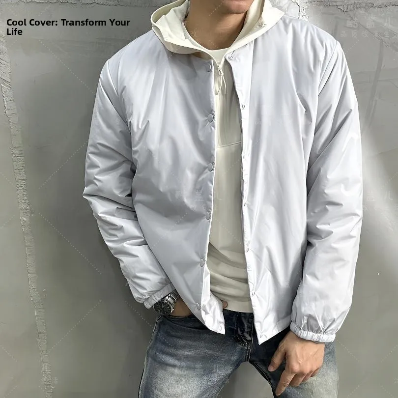 

Blue Label Feili Cotton Tech Lightweight Warm Men's Jacket High End Couple's Eco-friendly Cotton Clothing Standard Fit Fashio...