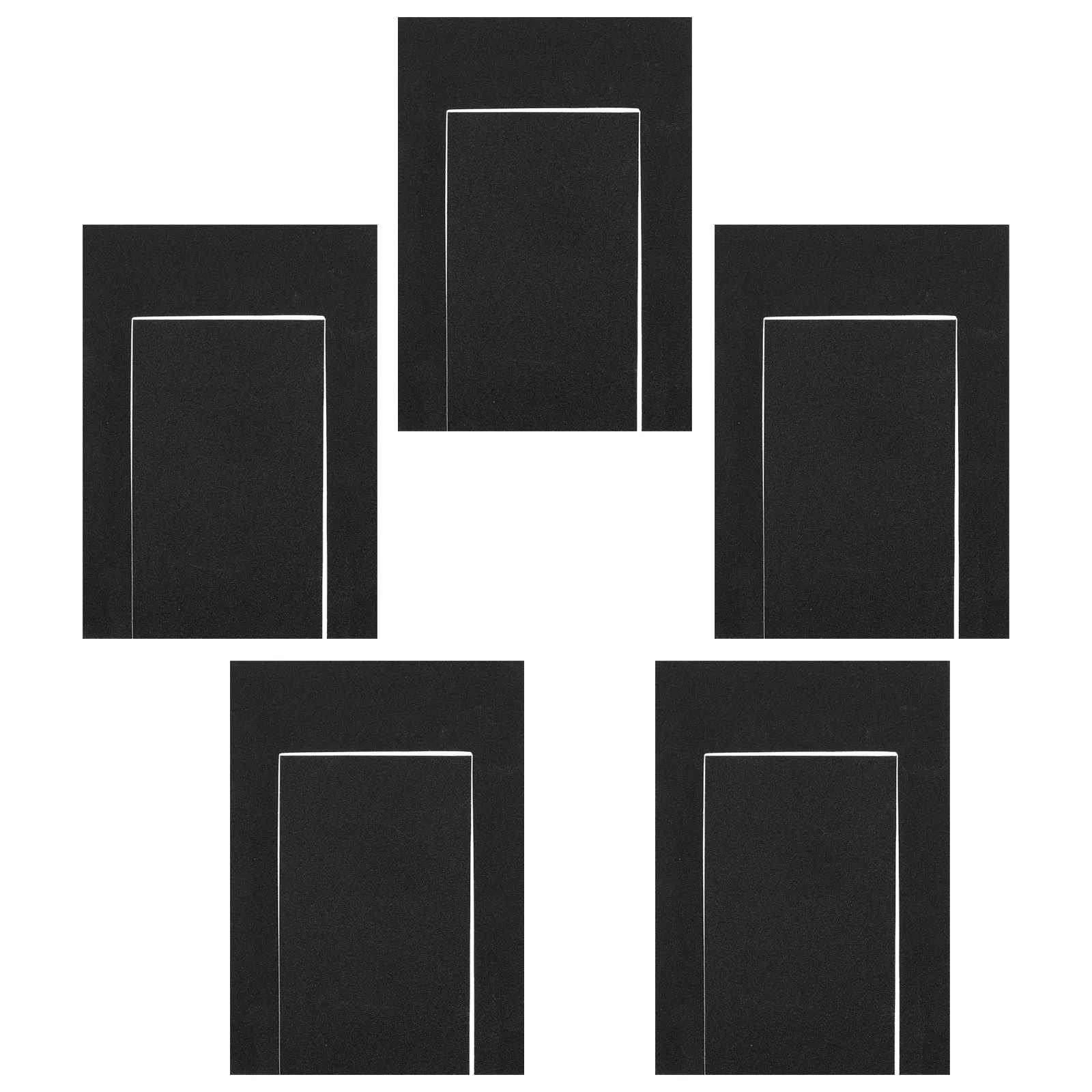 5 Pcs Dog Nail Polishing Board Trim Scratch Pad Emery Trimming Mat File Scraping