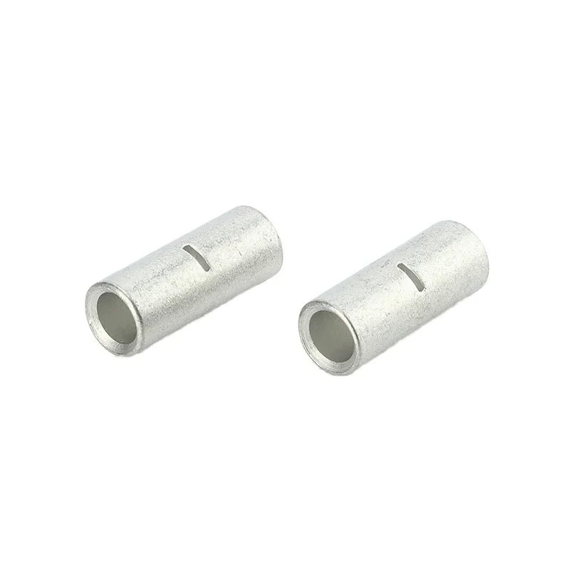 BN22 Copper Tube Bare Neutral Terminal Block Cold-Pressed Middle Connector with Buttoin Joint Terminals Type
