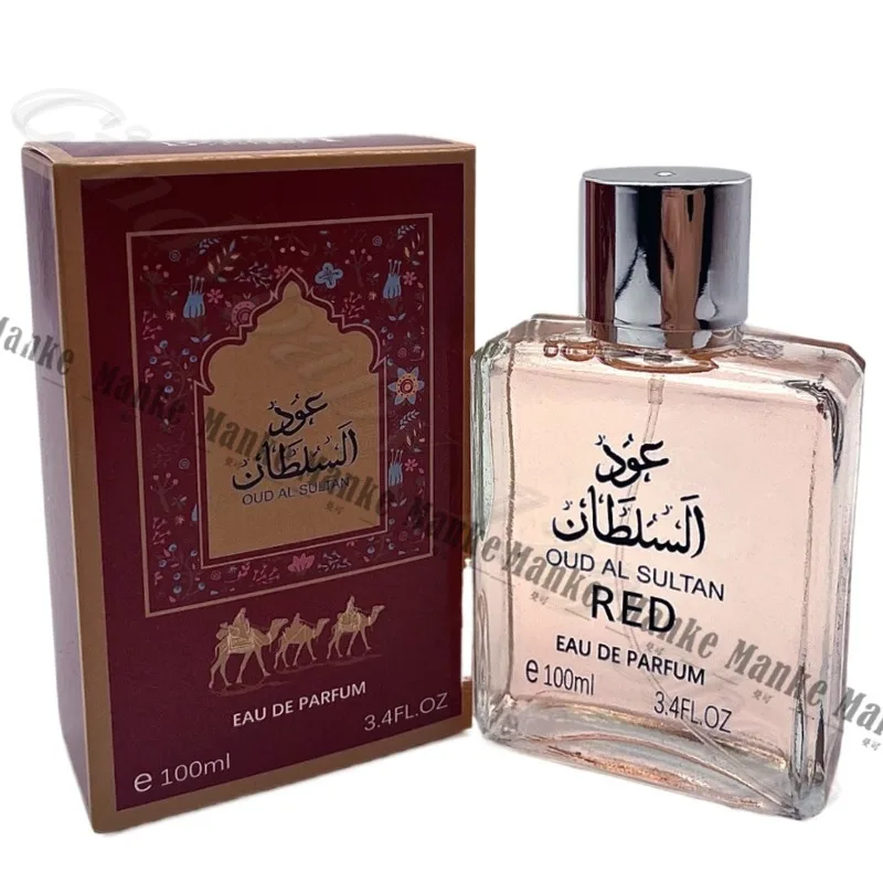 Middle East Dubai Red Powder Spray Perfume Lasting Light Fragrance Natural Fragrance 48 Hours 100ML