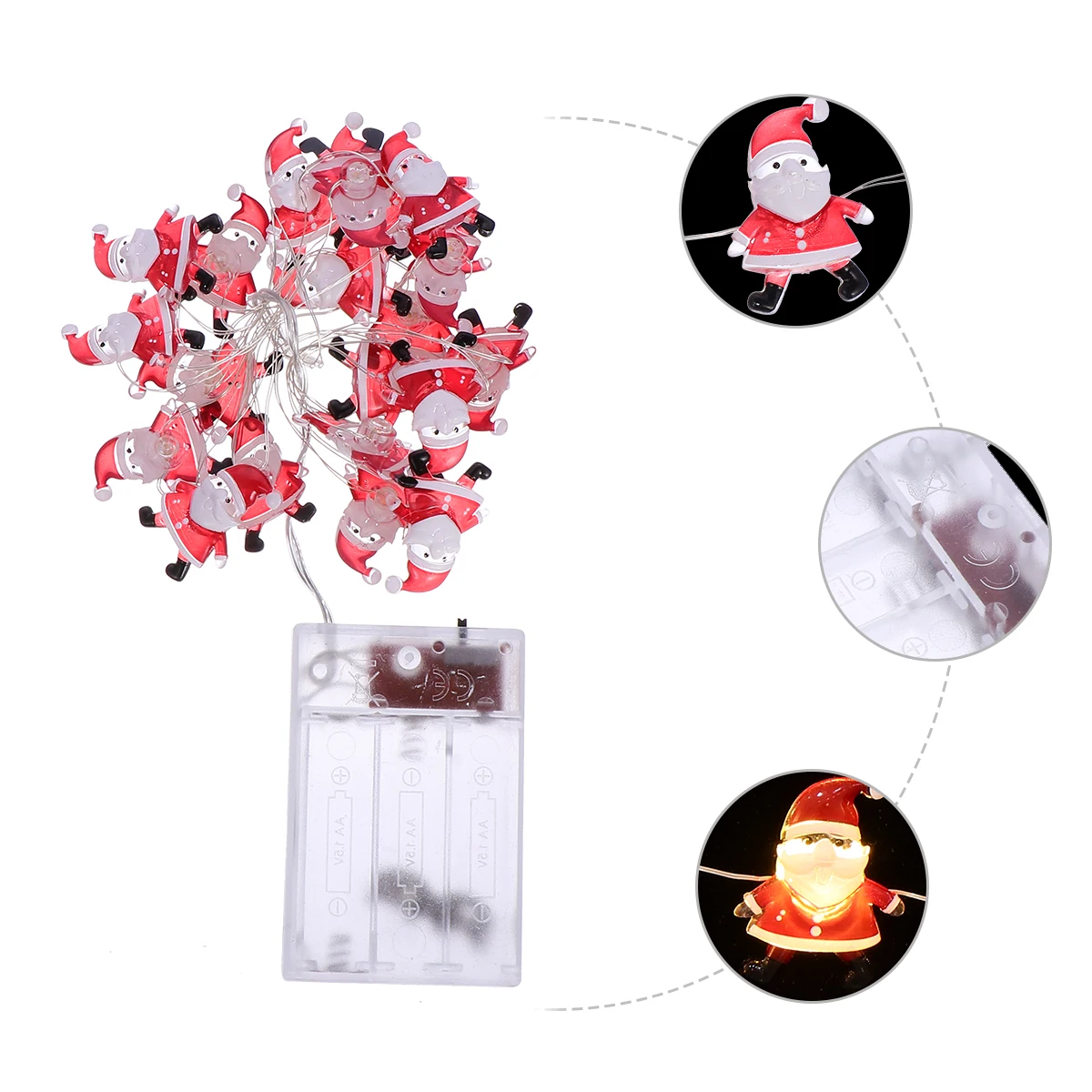 

20Leds Led String Lights Christmas Decoration Outdoor Waterproof Party String Light Holiday Decor Hanging Lights For Home Garden