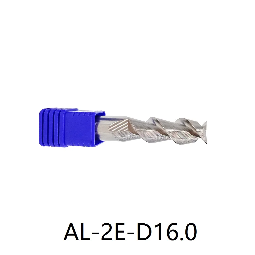 ZCC AL-2E-D10.0 12.0 16.0 AL series Solid carbide milling End mill General machining of Al and Al alloys