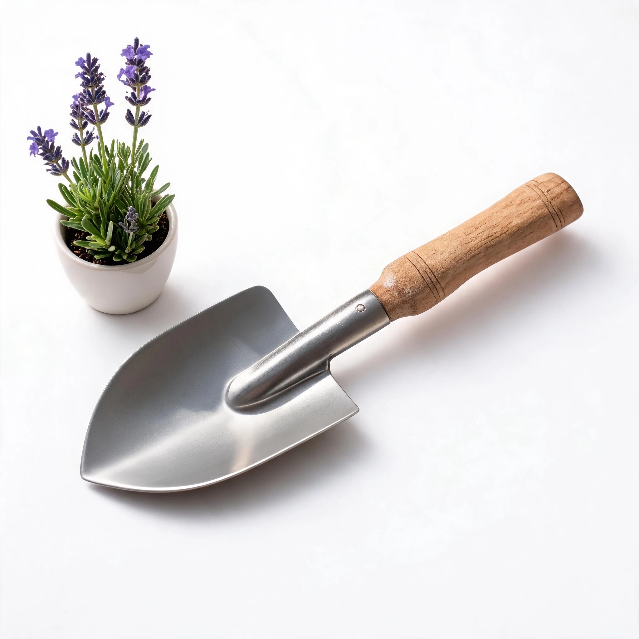 

Gardening Pot Planting Small Shovel Stainless Steel Garden Tool Planting Flowers Digging Soil Succulent Flower Spade for Weeding