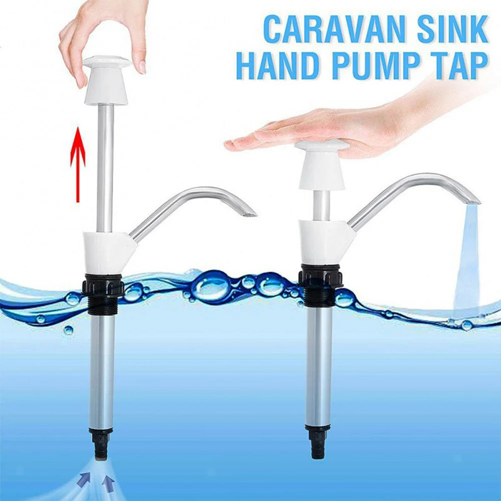 1PC Water Hand Pump Replacement Tool For Camping Trailer Sink Tap Motorhome Pumping Tools Sink Water Hand Pump