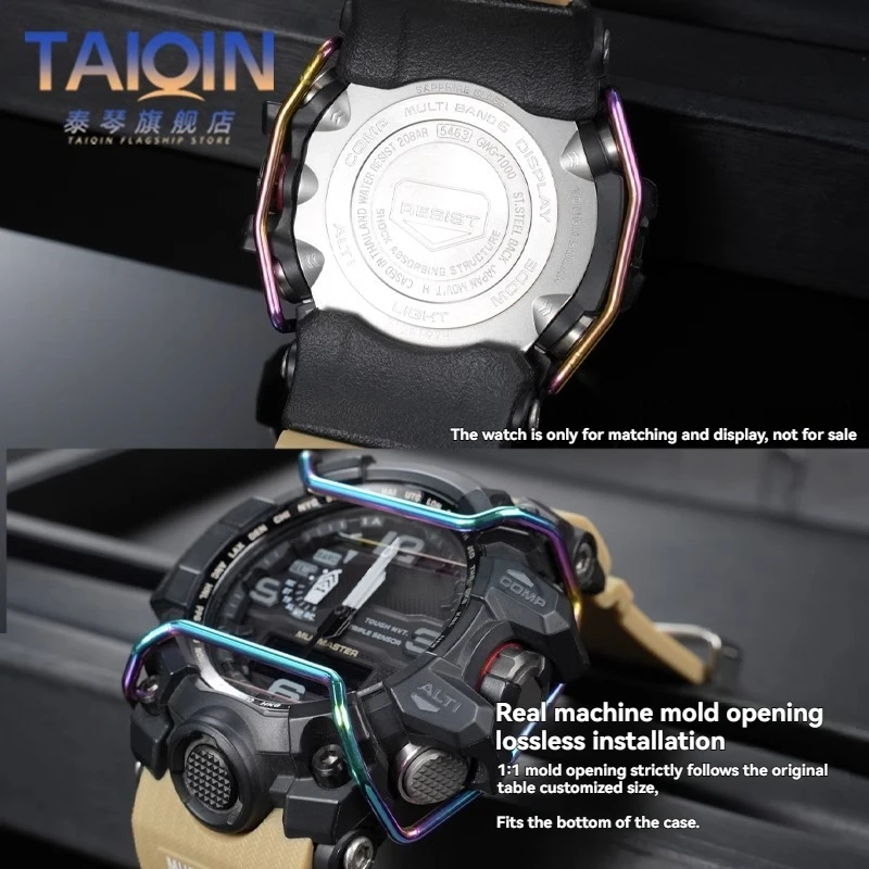 ل كاسيو الطين الكبير الملك GWG-1000 الصغيرة الطين الملك GG-1000 GWG100 الفولاذ المقاوم للصدأ ساعة الوفير الاصطدام الوفير حماية بار