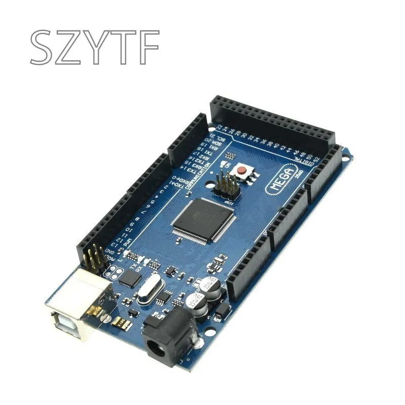 1PCS MEGA2560 MEGA 2560 R3 (ATmega2560-16AU CH340G) AVR USB Board Development Board MEGA2560 PRO For Arduino 