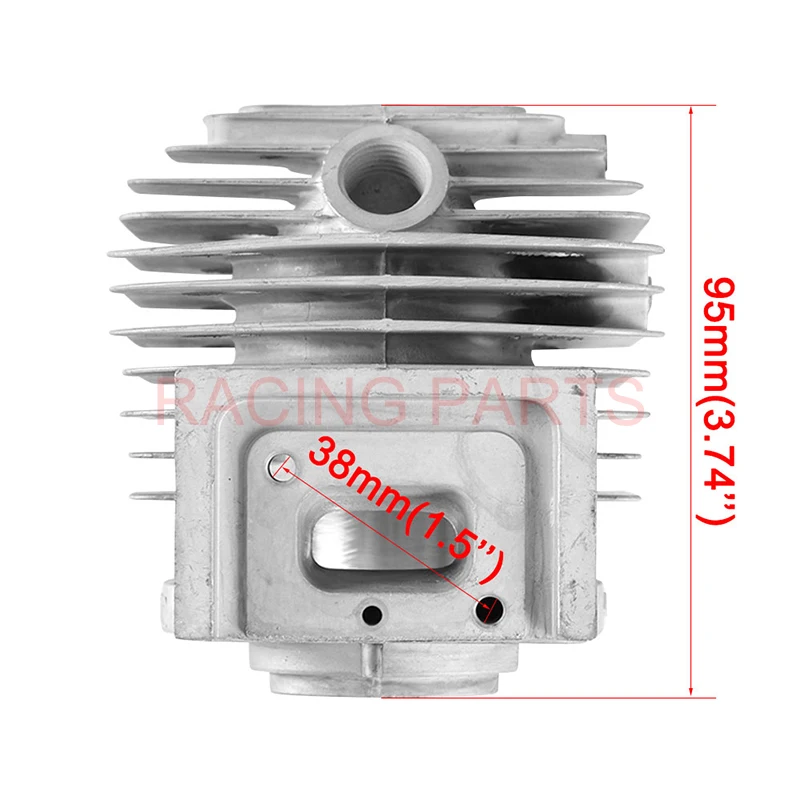40MM BRUSH CUTTER CYLINDER & PISTON RING WITH NEEDLE CAGE FOR 43CC CG430 VARIOUS STRIMMER TRIMMER 40-5 BG430
