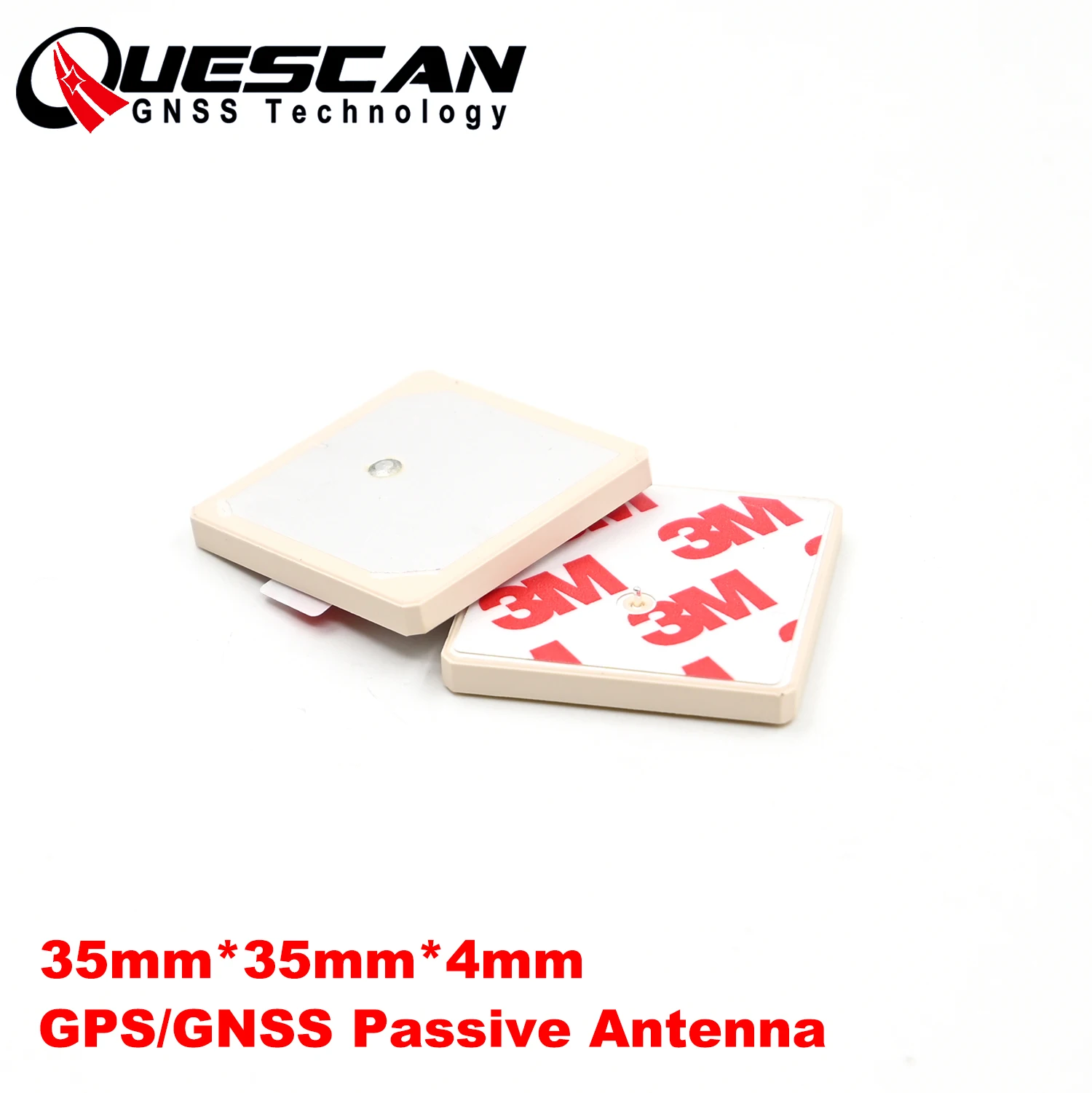 QUESCAN 35mm 1575.42MHz Ceramic L1 GPS GNSS Antenna GPS Galileo GLONASS BeiDou 35mm*35mm*4mm 1561MHz-1602MHz