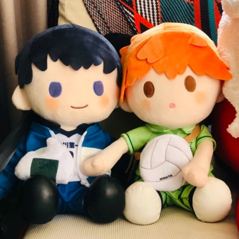 Potepotte Haikyuu Anime Plush Set Soft Stuffed Character Figurine Household Ornament Fan Collection Gift by Banpresto