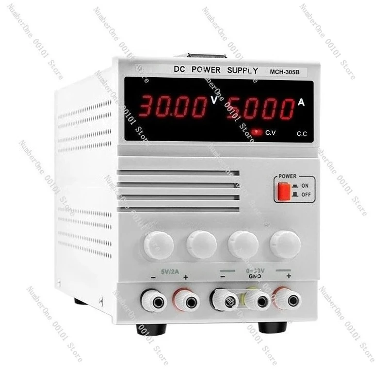

Precision Adjustable DC Linear Power Supply, Pure Copper Digital Display Voltage Current Regulator for Phone Repair