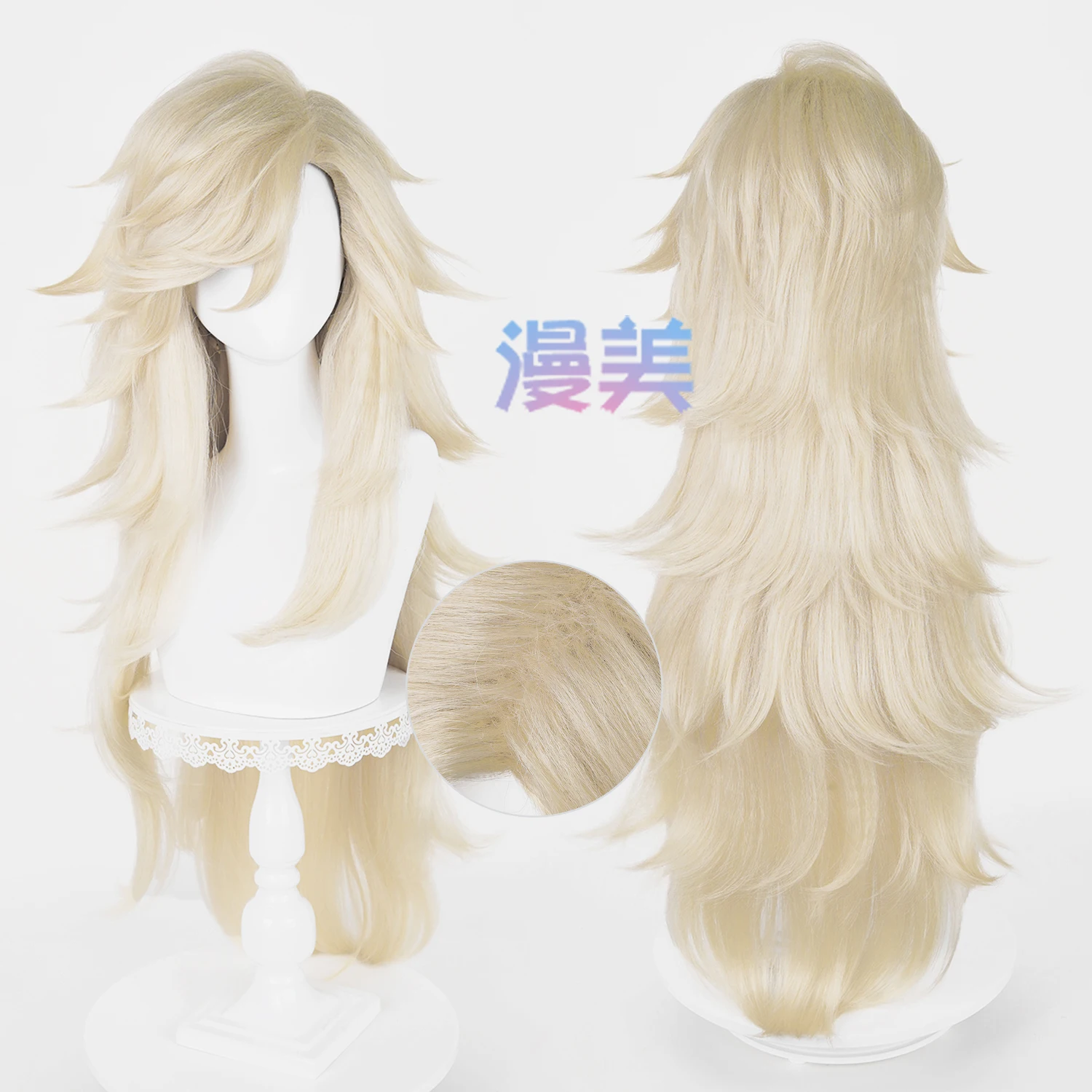 Anime Upper Rank Two Doma Cosplay Perücke Upper Rank Two Dōma Cosplay Haar Für Hallowmas Party Erwachsene Frauen Männer