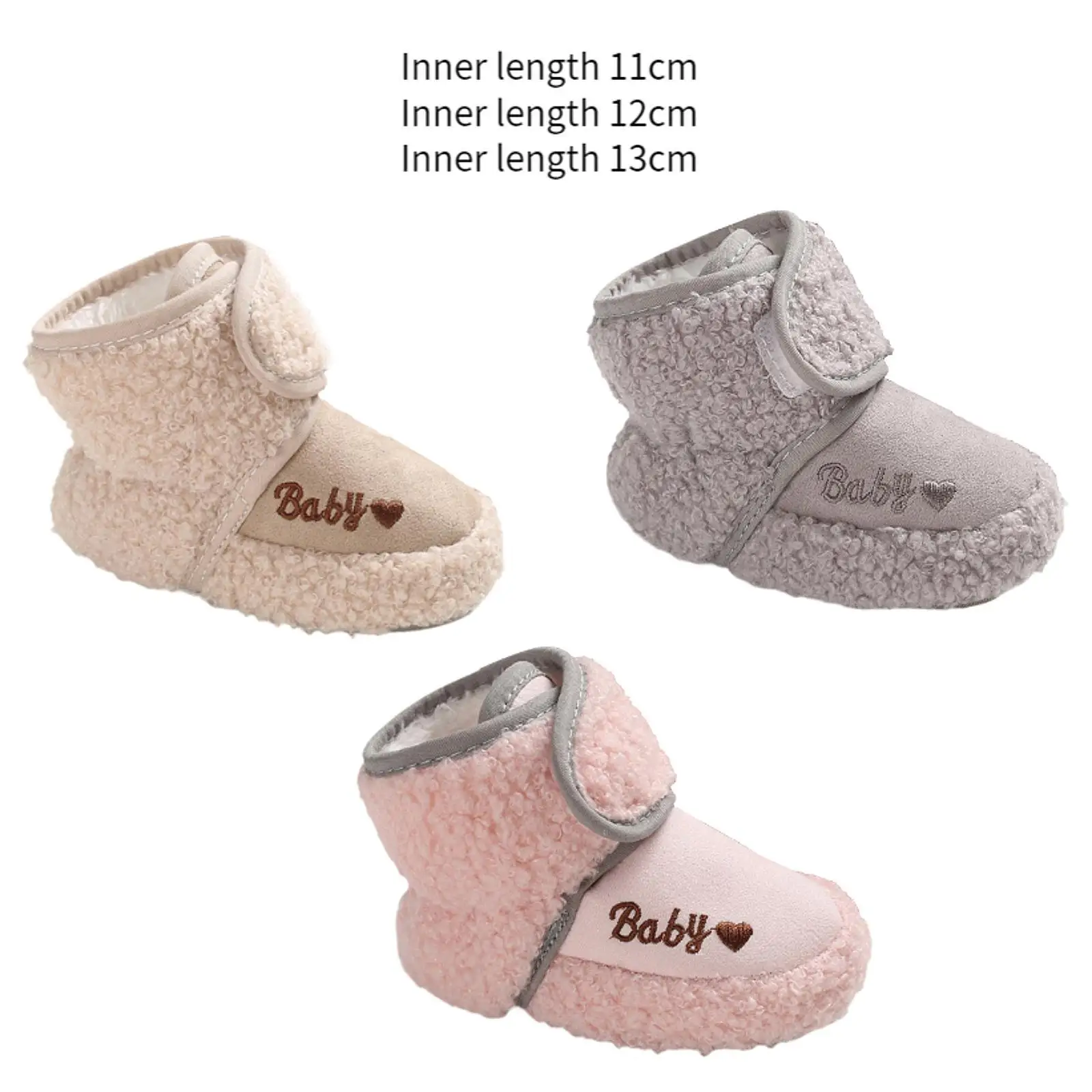 Pasgeboren Baby Slofjes Warme Zachte Zool Winter Huis Slipper Voor Baby Jongens Meisjes