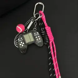 DIY Mini Rainbow Game keychain badminton baseball keychain valentine day giftinteresting Bag Pendant Vintage Y2K accessories