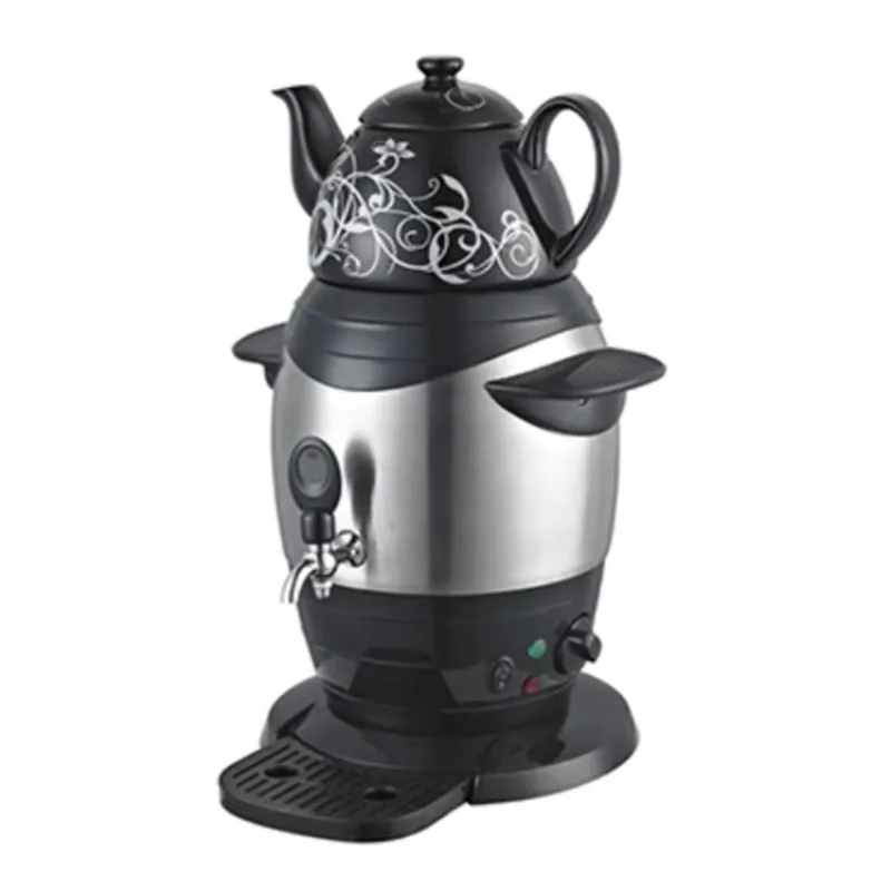 3.2L Mini Electric Tea Pot Russian Style Household Stainless Steel Home Kitchen Kettle