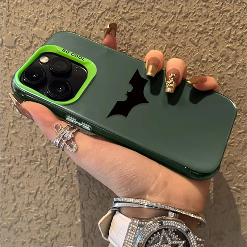 حافظة لهاتف آيفون 17 16 برو ماكس 14 13 12 11 حافظة لهاتف آيفون 17 اير 15 برو 16 بلس XR XS ماكس مارفل سبايدر مان باتمانز eتوي