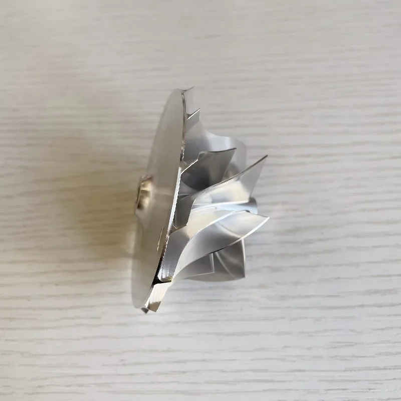 K26 50.33/72.60 مللي متر 7 + 7 شفرات عالية الأداء توربو طحن/الألومنيوم 2618/عجلة ضاغط البليت لـ 5326-970-0001 M57D30TU2 #3