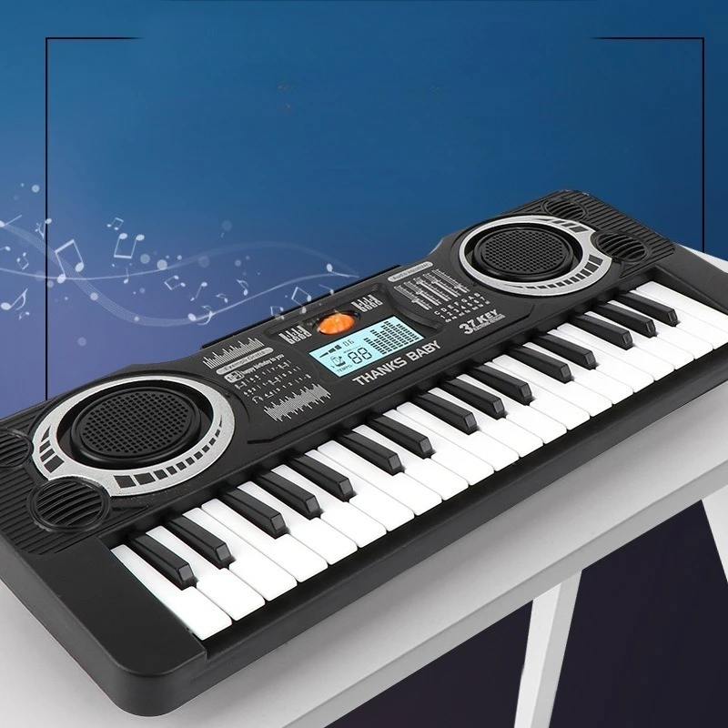 Tastiera elettronica a 37 tasti: pianoforte portatile per principianti per l'apprendimento e la pratica della musica
