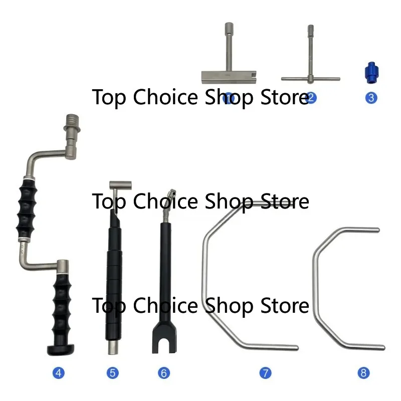 Autoclaveable Lower Limb External Fixation Instrument Kit For Teaching Specimen Auxiliary Assembly Operation