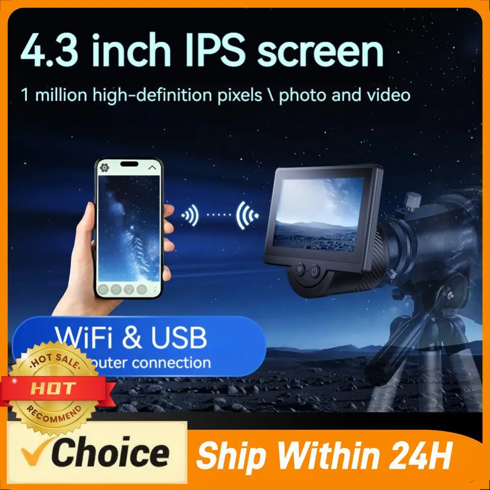 

WiFi Electronic Eyepiece 1080P Telescope Camera Eyepiece Digital Eyepiece Astronomical Telescope Accessories