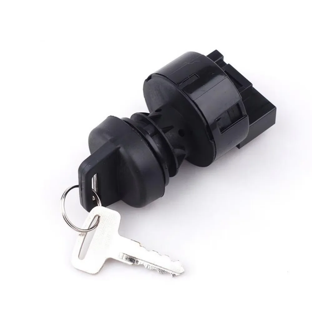 Interruptor de llave de encendido de cerradura de encendido de 4 posiciones de 6 pines apto para piezas de Motor POLARIS RZR 570 600 700 4011142 4012166 4016058