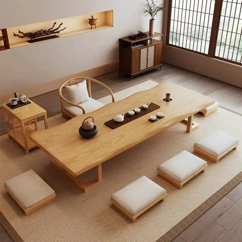 

Rectangular Wood Coffee Tables Japanese Restaurant Living Room Coffee Tables Apartments Designer Couchtisch Furniture For Home