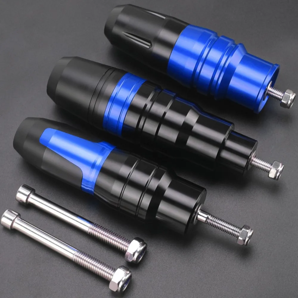 لسوزوكي بانديت GSF600 GSF650 GSF1200 GSF 650 1200 1250 Bandit GSF1250 دراجة نارية العادم المتزلجون تحطم منصات تحطم حامي