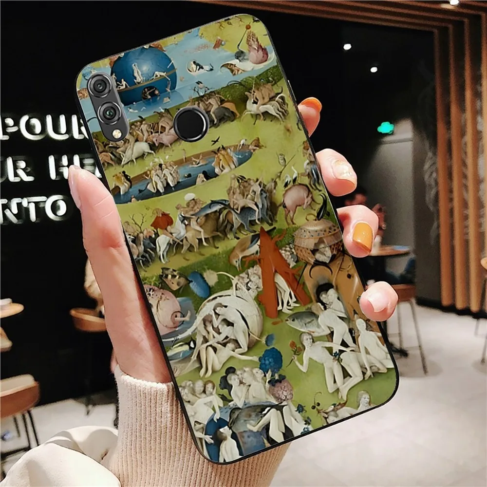 Hieronymus-Bosch Phone Case For Huawei Honor 10 lite 9 20 7A pro 9X pro 30 pro 50 pro 60 pro 70 pro plus