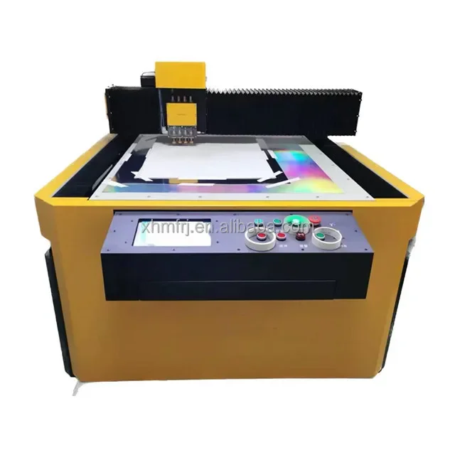 HUAMEI  hot sale cnc leather upholstery punching machine car seat cover punching machine